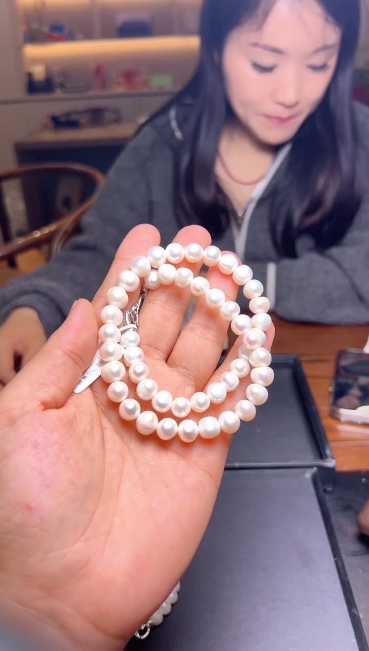 【闪购商品】淡水珍珠-未镶嵌CH88-25SG-022项链