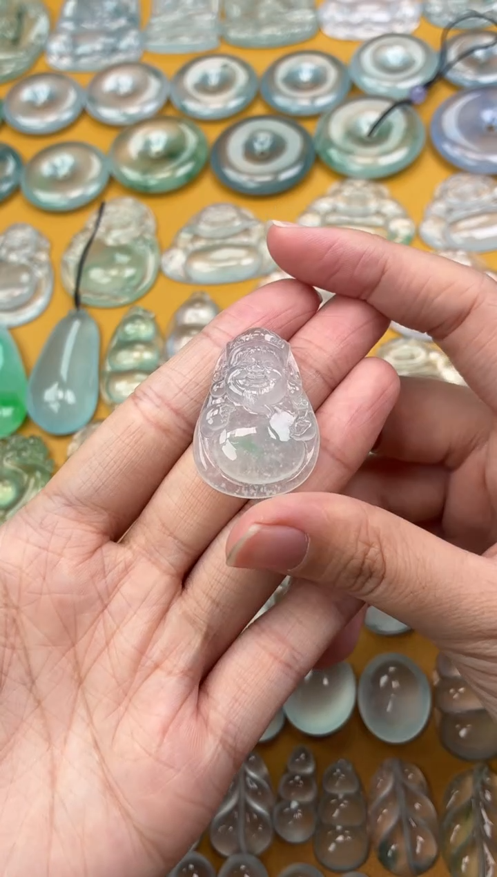 吊坠(不含链)未镶嵌翡翠17 财神 32.5 23.6 5.7