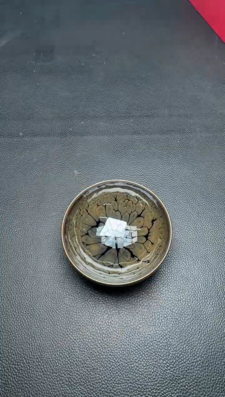 【闪购商品】茶盏建盏故事蔡炳昆柴烧盏76