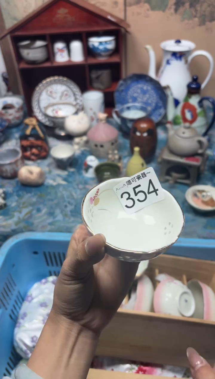 手工艺品钧瓷硬****呱354