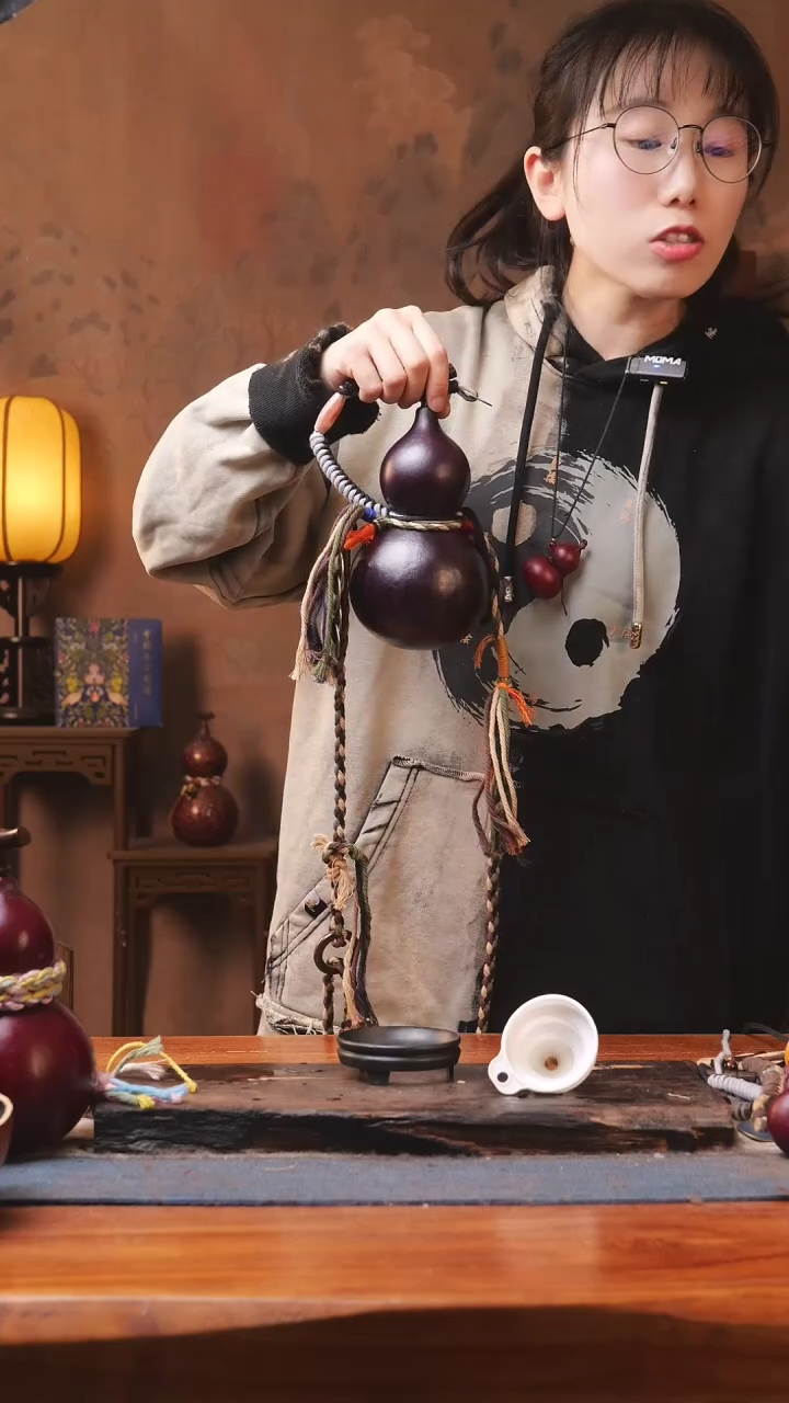 【闪购商品】500号精品大漆葫芦防腐防渗装水茶酒