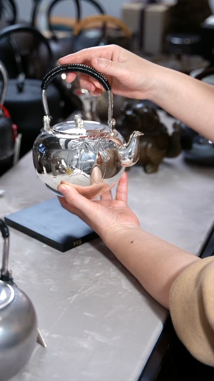 承合福寿双至烧水壶