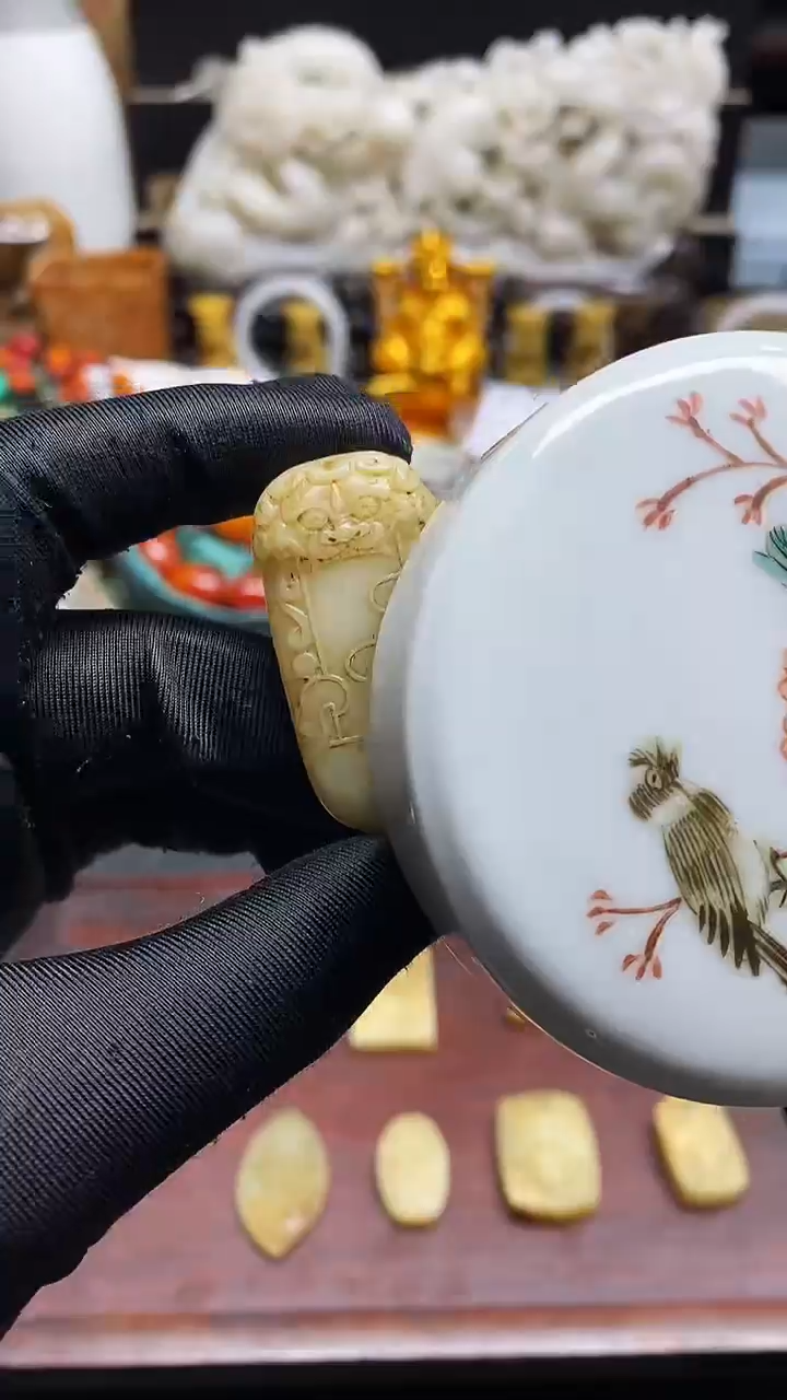 【闪购商品】瓷片瓷器瓷片 摆件1个