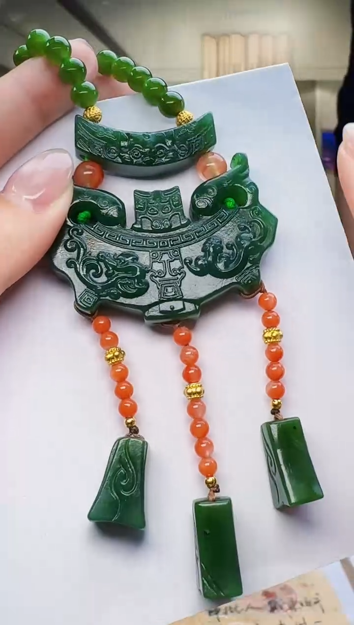 定制和田玉玉界匠心天然和田玉（拍一发一）