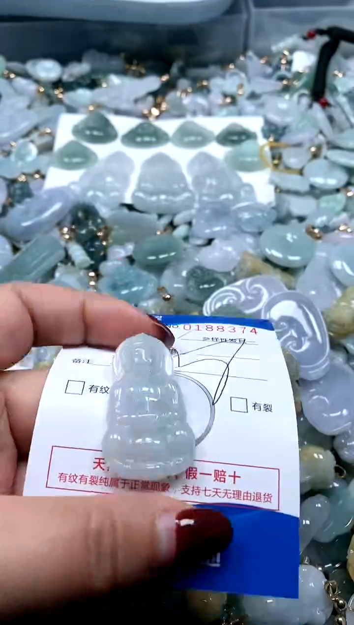 【闪购商品】翡翠颈饰未镶嵌闪购商品01883474