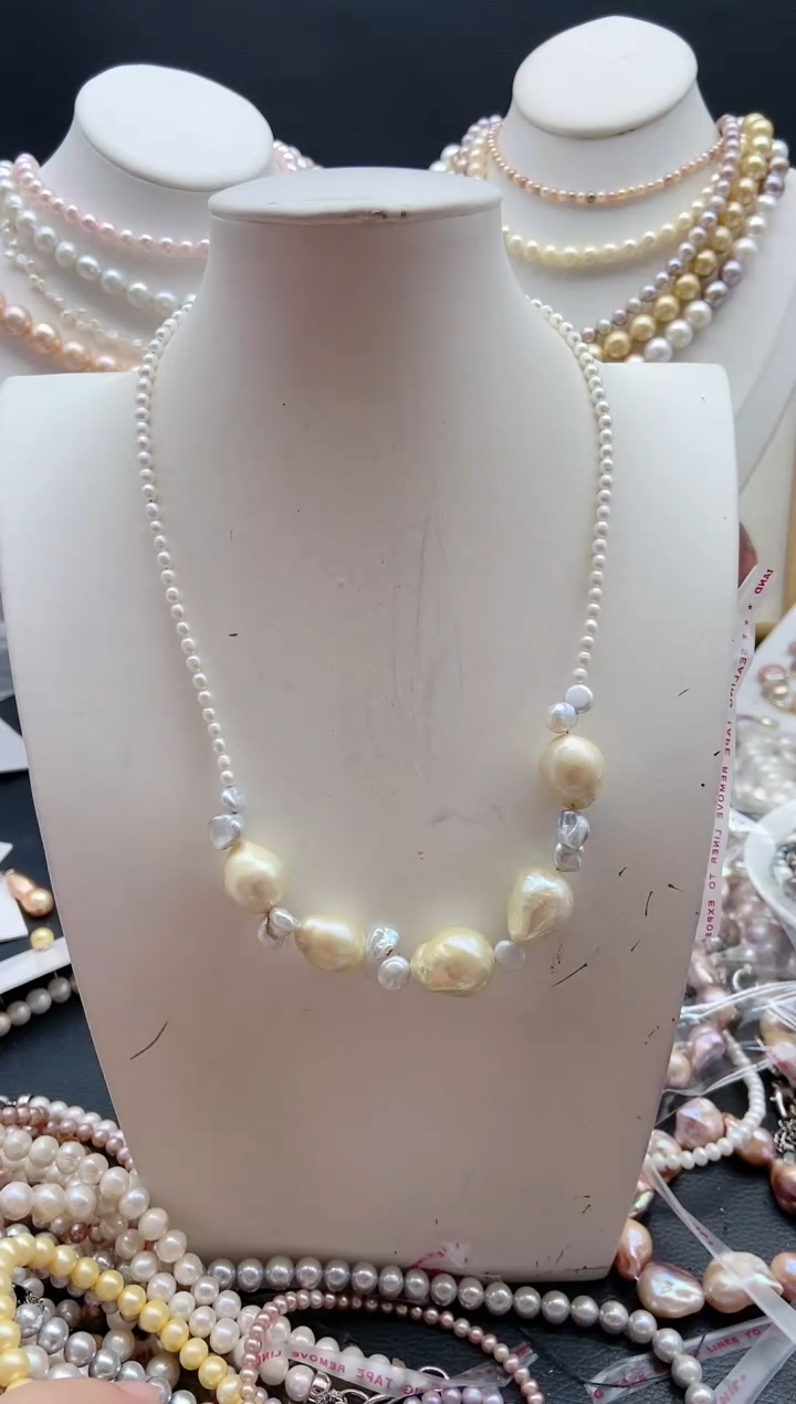 【闪购商品】淡水珍珠颈饰未镶嵌1
