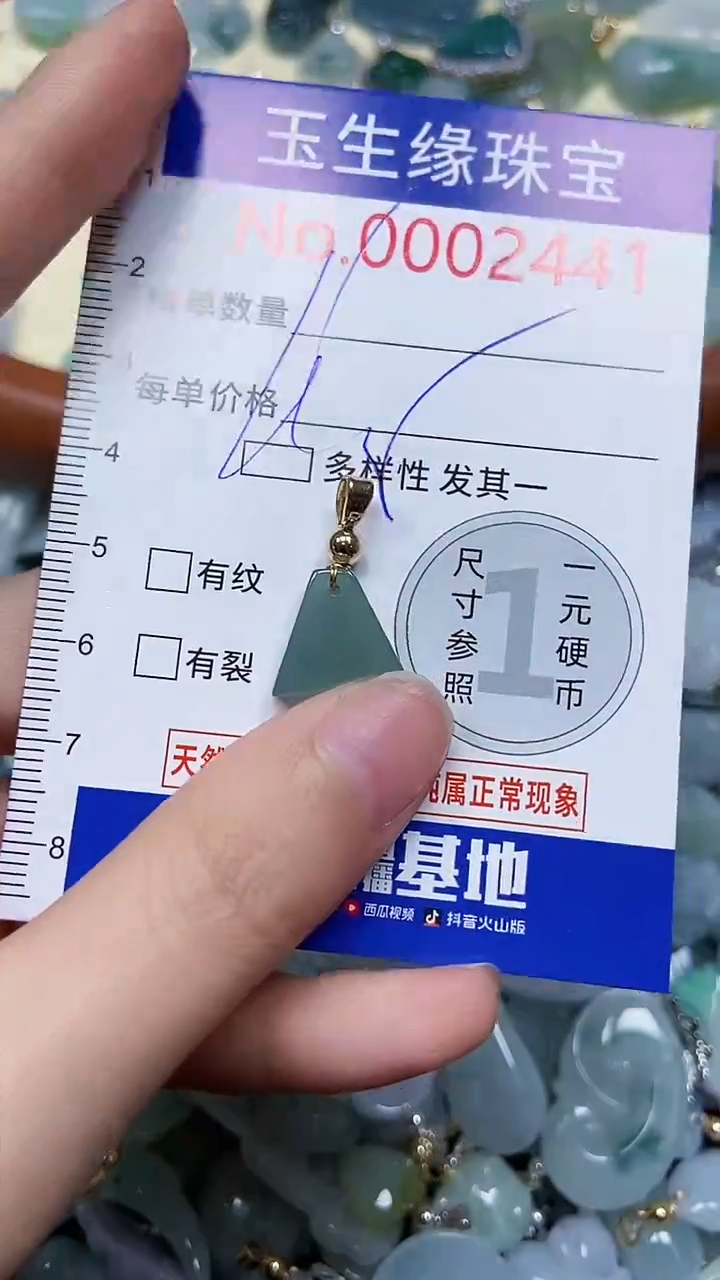 【闪购商品】翡翠颈饰未镶嵌闪购00002441