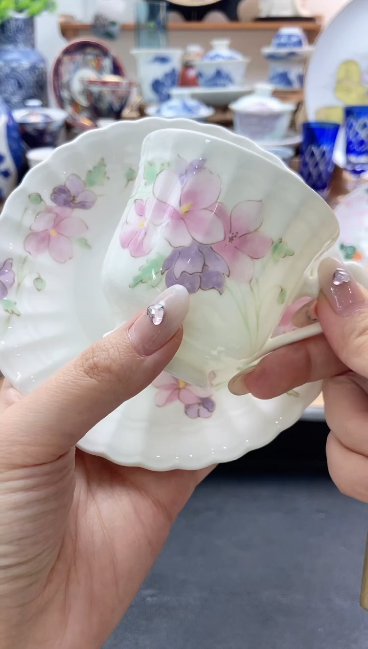 瓷片泽武金标咖啡杯全新全品福利福利