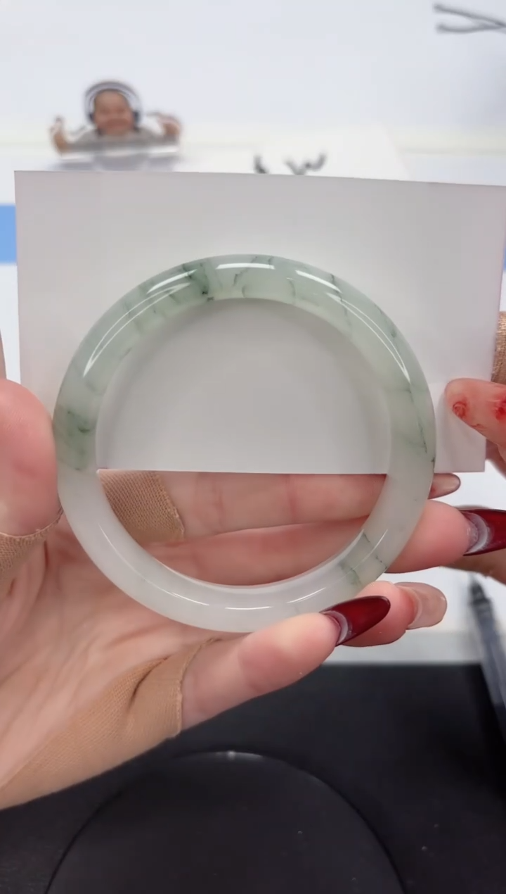 【闪购商品】石英质玉手镯未镶嵌A132-60.8