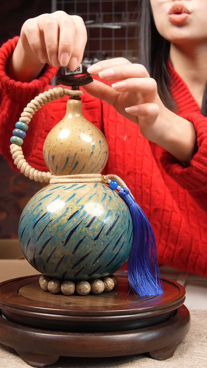 【闪购商品】768号大漆葫芦摆件挂件