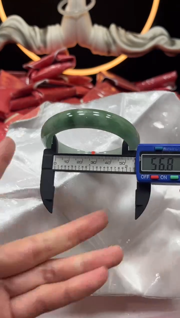 非金属无花花24号手镯56.7圈口