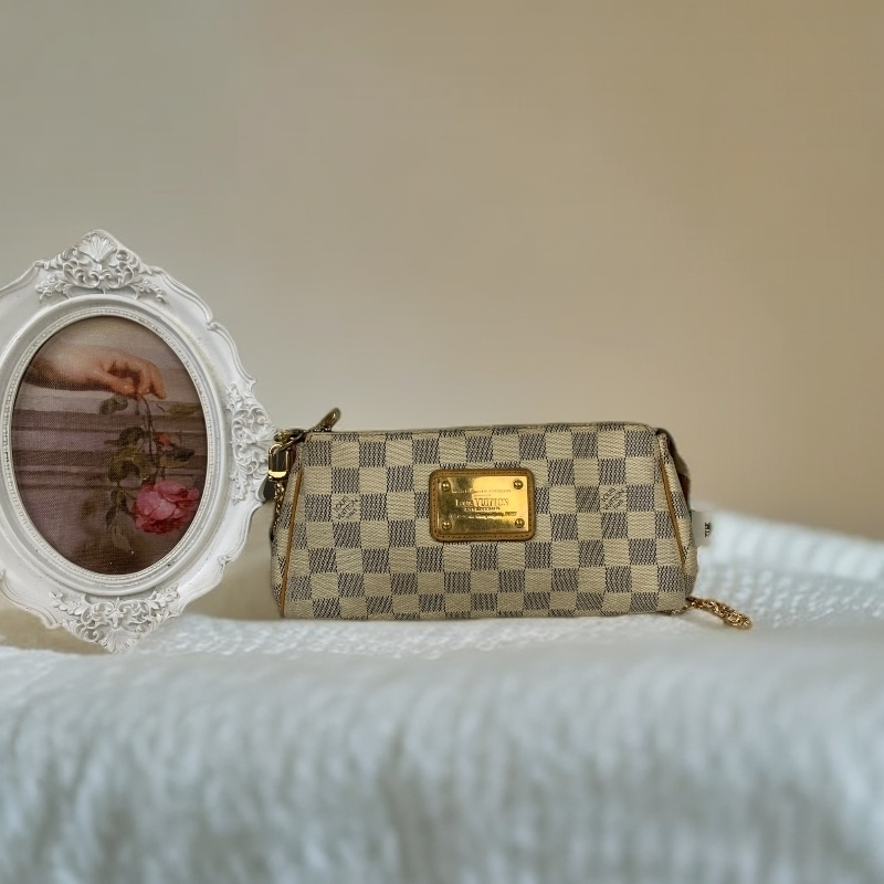 95新 LouisVuitton/路易威登 LV白棋盘eva包/FYKX04130353/0353