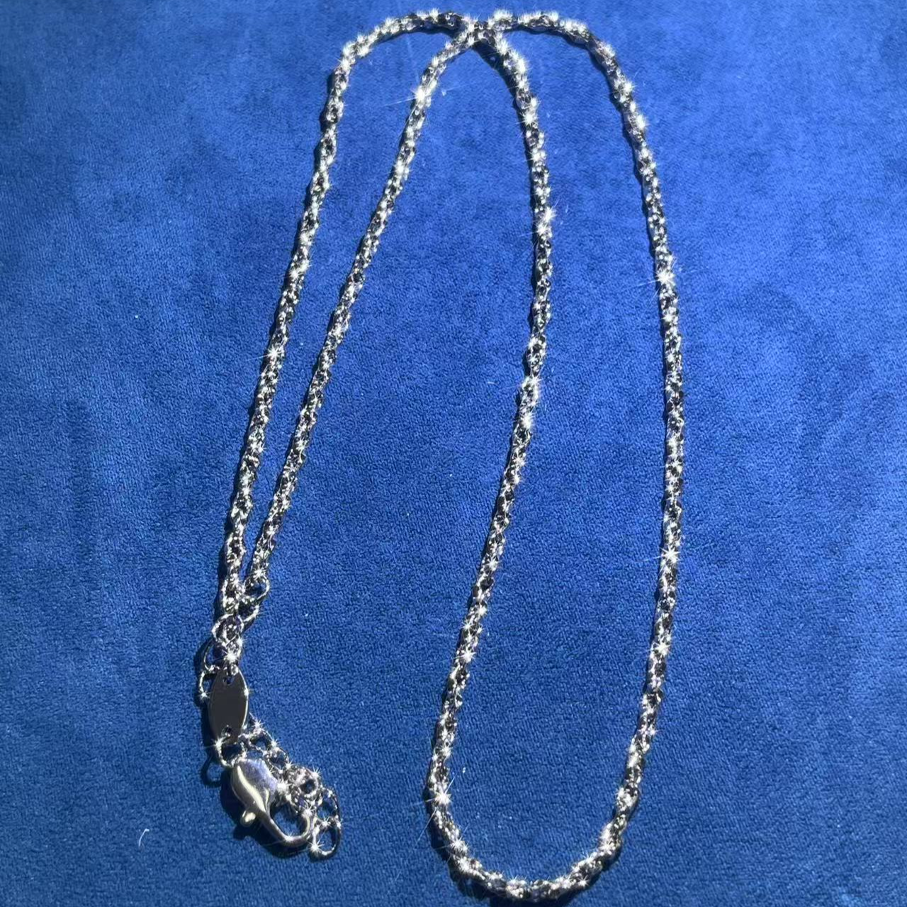 s9422白色蛇骨项链多样性发货