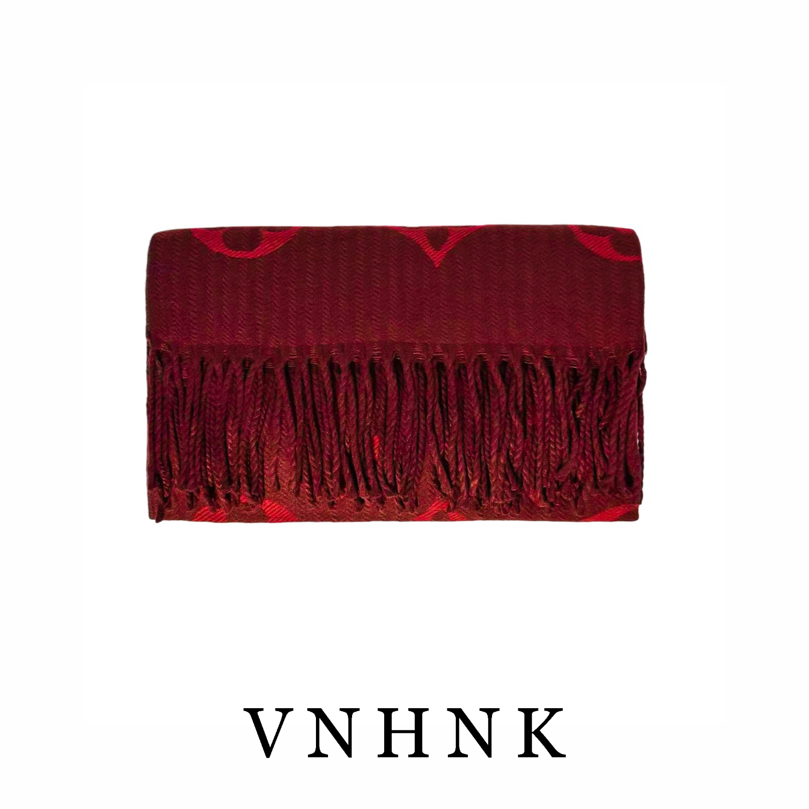 美可儿   N378      红色(200x65cm)气质小众时尚百搭围巾预售