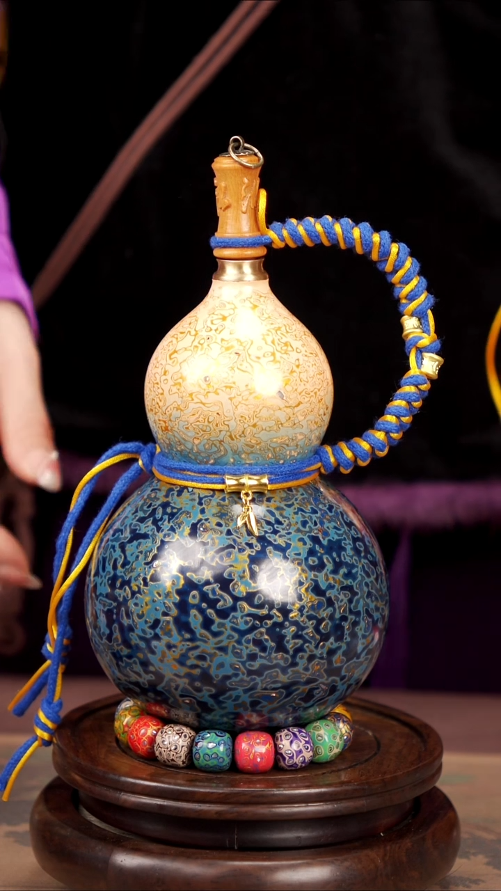 【闪购商品】111 易林高端工艺大漆酒葫芦--388