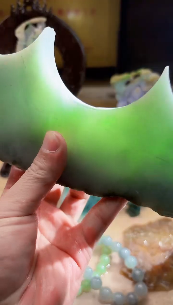未镶嵌挂件翡翠A货张麦6554