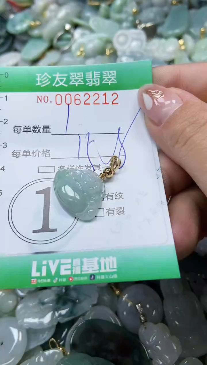 【闪购商品】翡翠颈饰未镶嵌闪购0062212