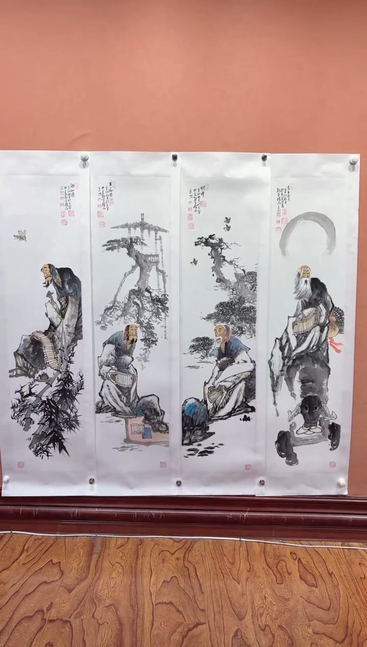 国画师立照老师国画作品