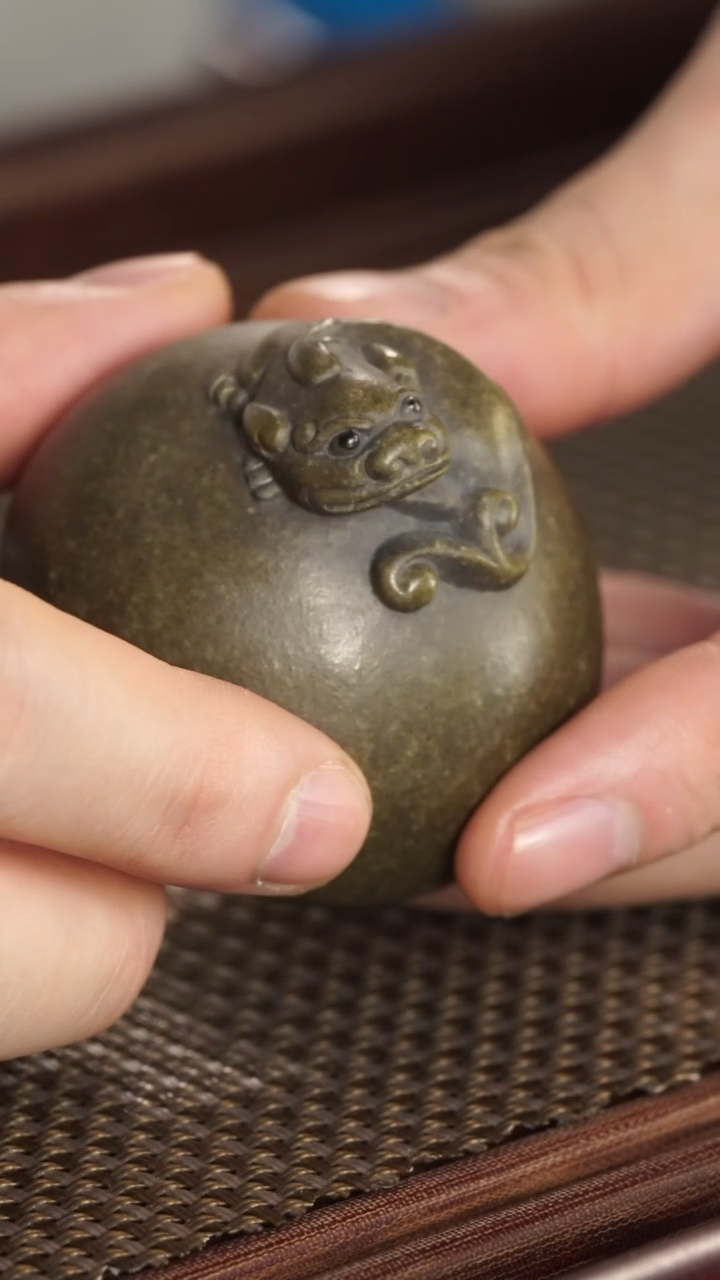 【闪购商品】紫砂壶宜兴紫砂 貔貅茶宠 砂界 龙背青