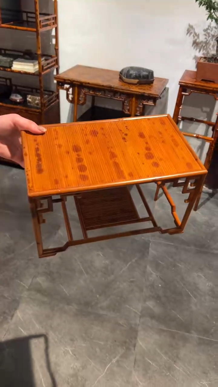 竹艺**珍湘妃竹福建妃底座