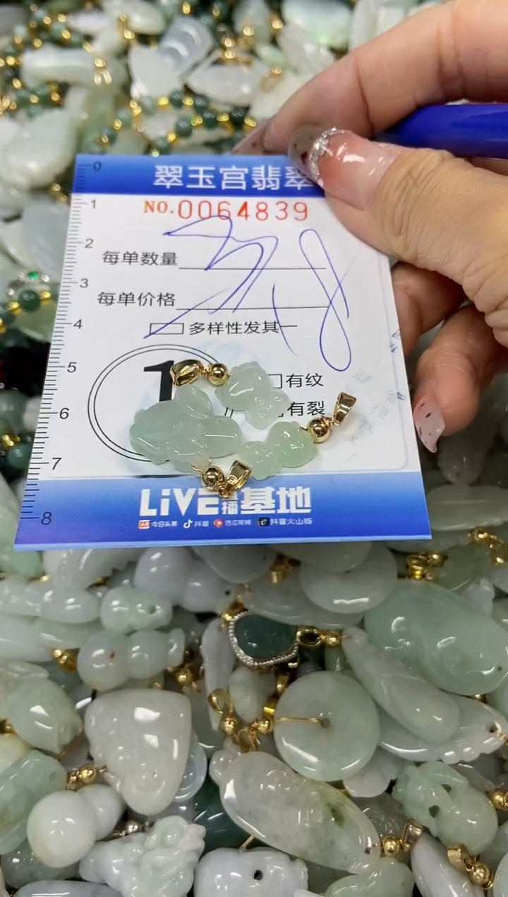 【闪购商品】翡翠颈饰未镶嵌闪购商品0064839多样性发其一