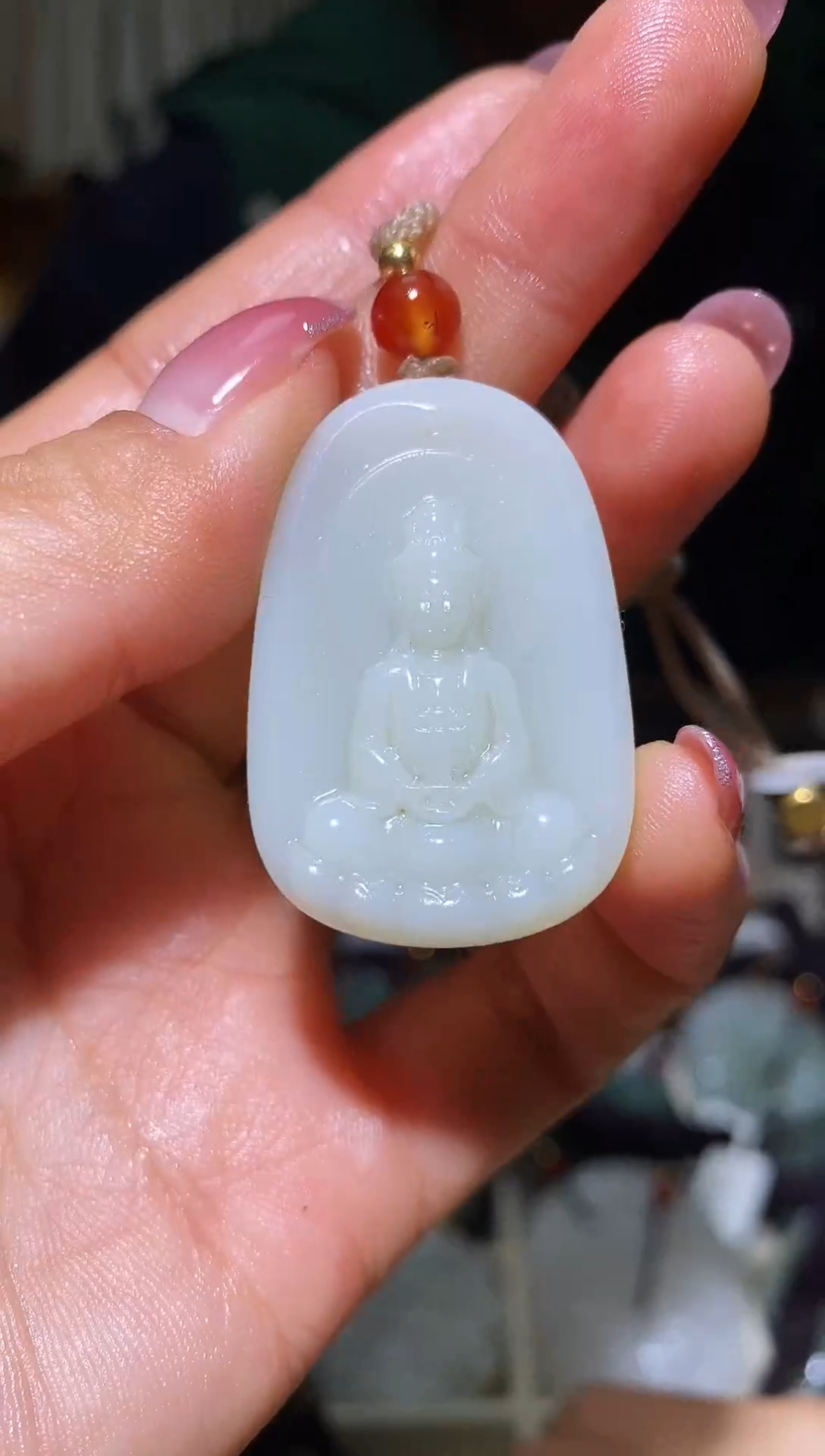 颈饰未镶嵌和田玉1