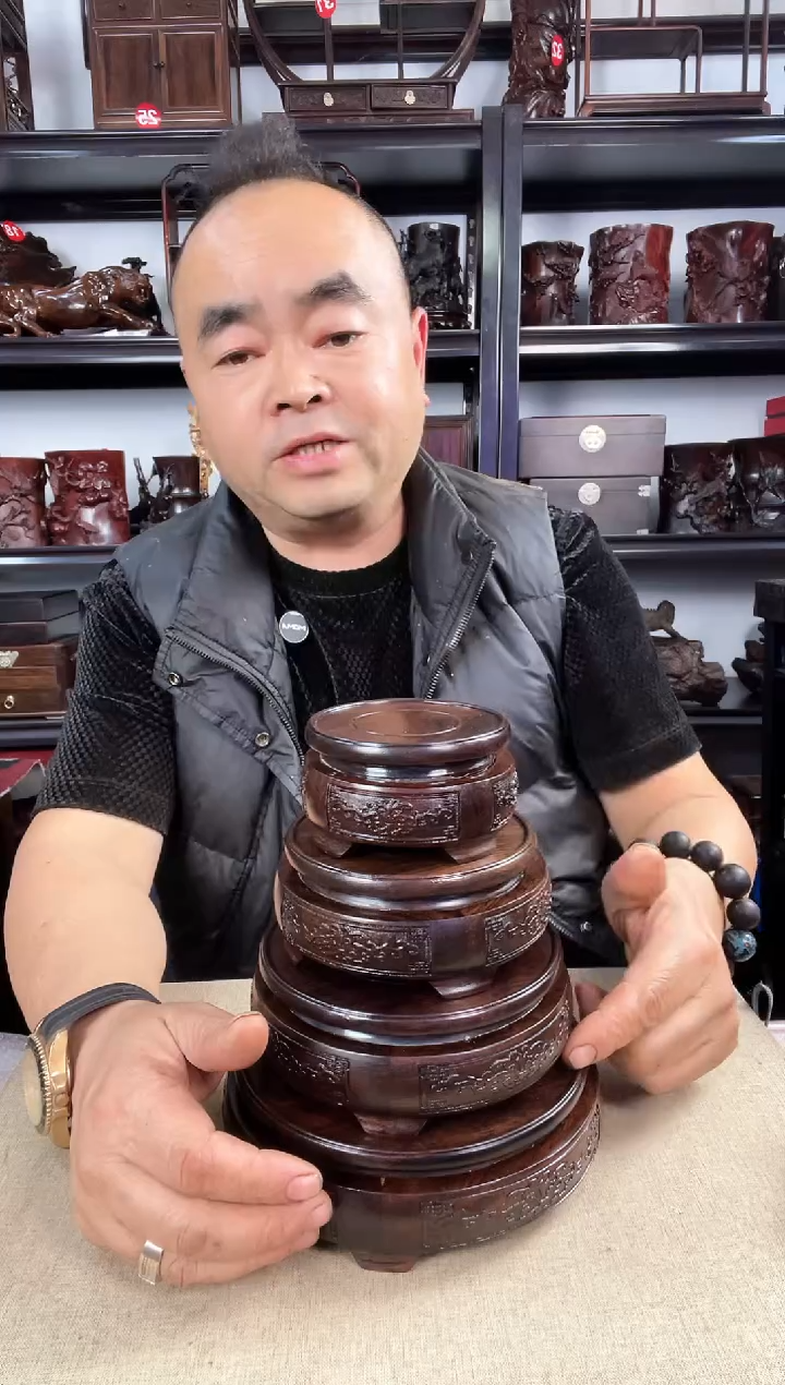 木老李红木工艺品电脑一套