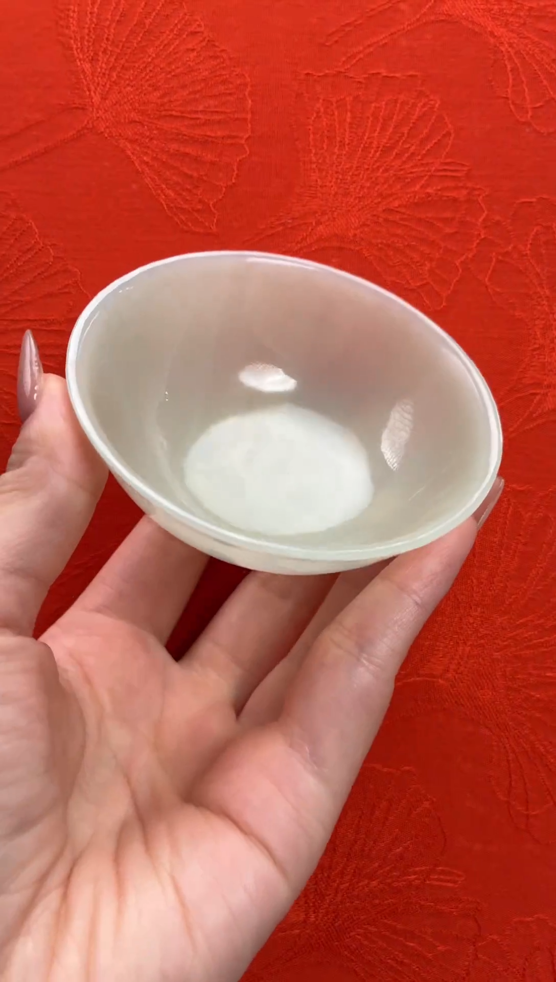 未镶嵌和田玉摆件碗