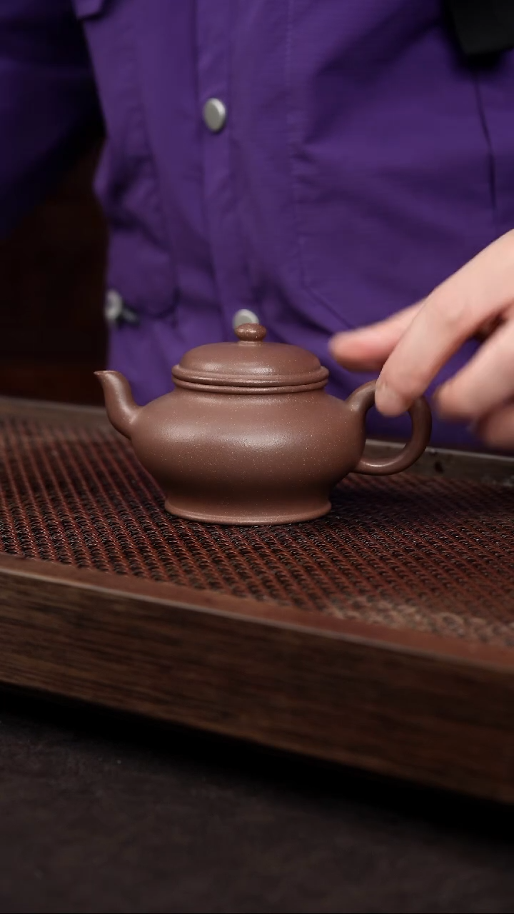 【闪购商品】紫砂茶壶老紫泥宫灯