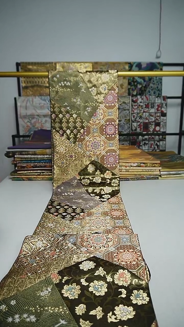 【闪购商品】织绣110 六通帝王紫宝相花