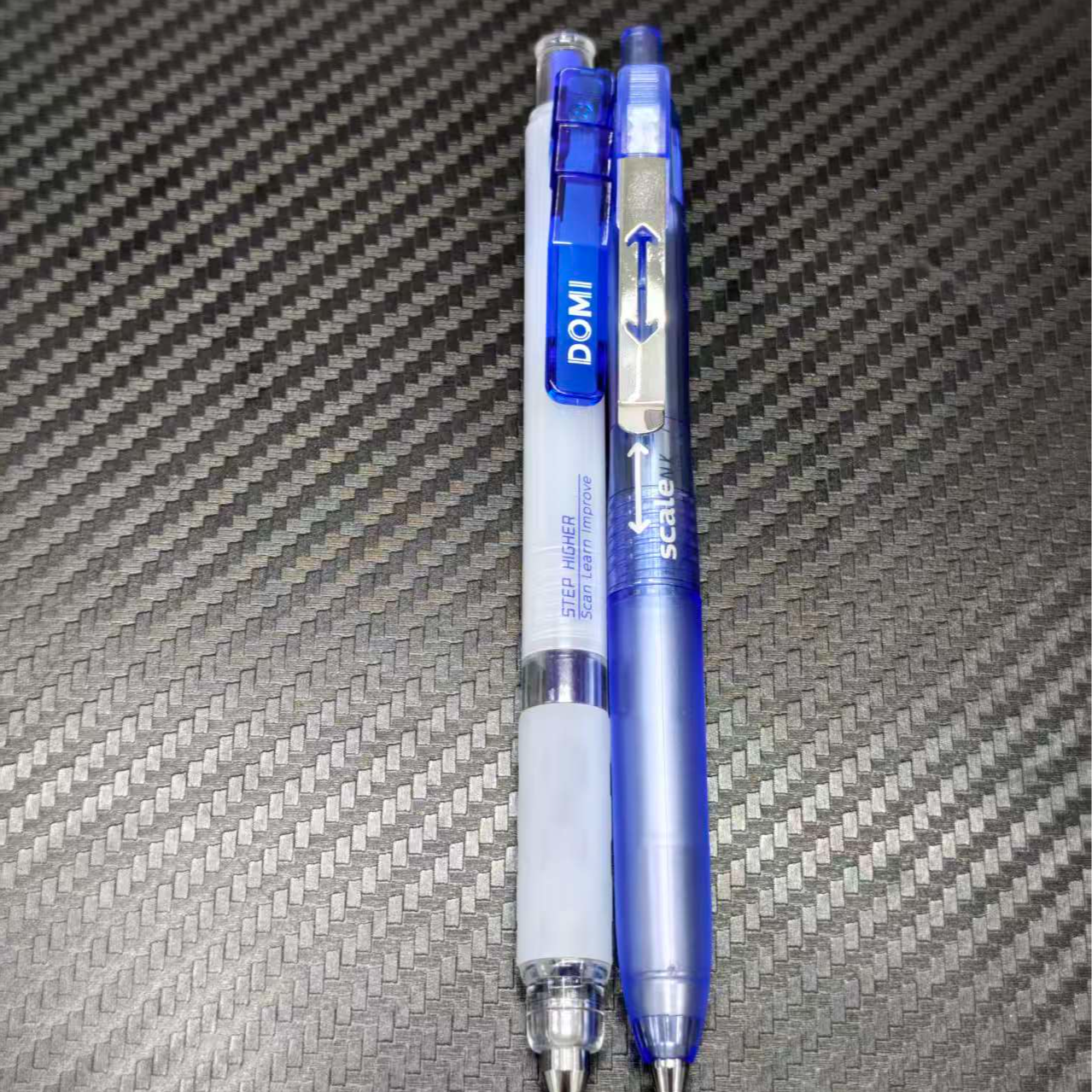 【发2支-蓝色】【柯林1132刻度+东米步步高升】中性笔