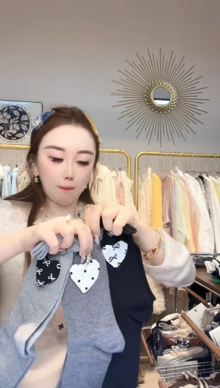 三醋酯纤维袜袜袜到手4双