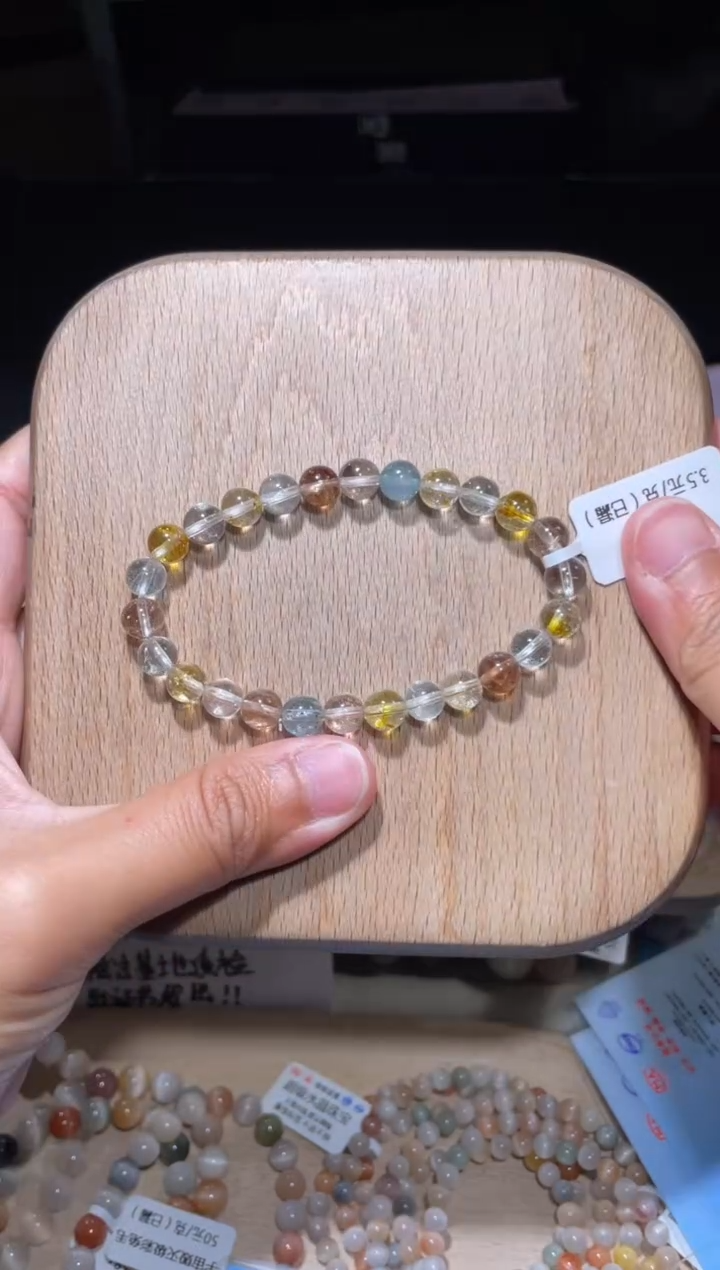 【闪购商品】托帕石手链未镶嵌6号多样性发货一H 7+