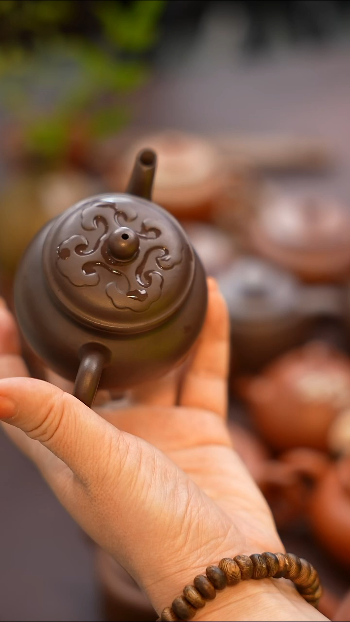 茶壶紫砂直播间专属原矿手工