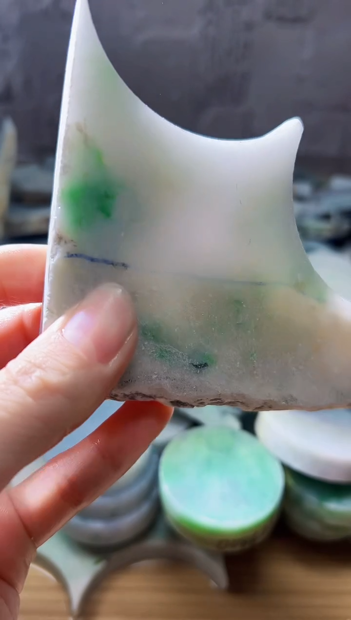 裸石翡翠天然翡翠A货石 南 501