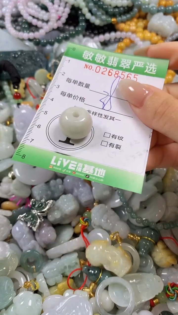 翡翠未镶嵌颈饰闪购0268565