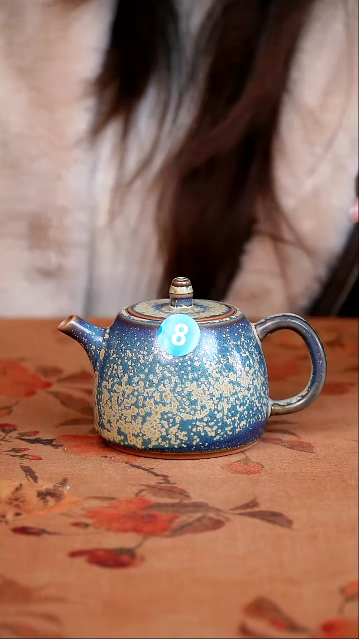 杯子陶全品钧瓷摆件