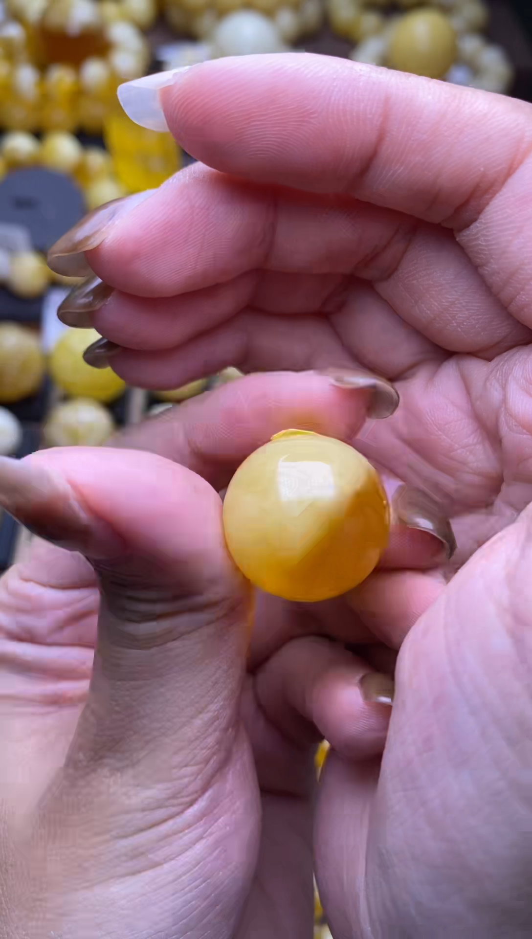 【闪购商品】琥珀裸石未镶嵌大小姐珠宝严选76