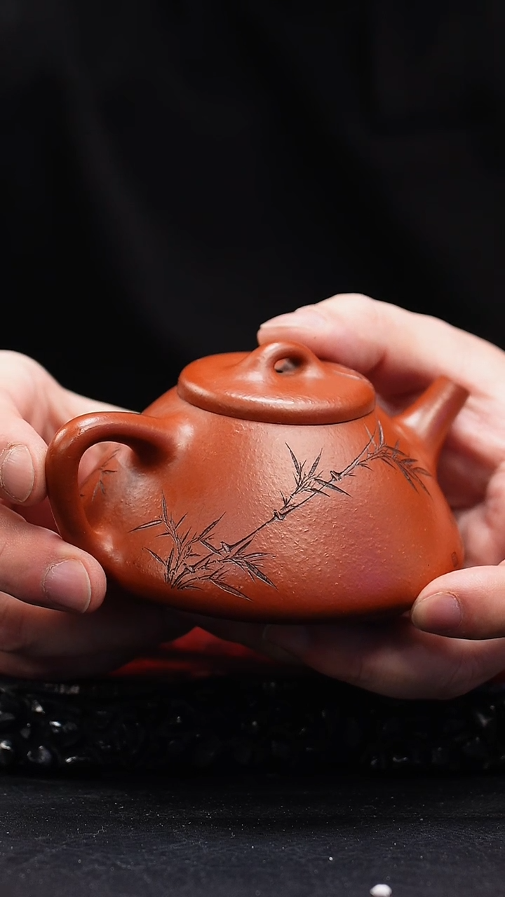 【闪购商品】紫砂茶壶61cc 子冶石瓢,MRZ,大红袍