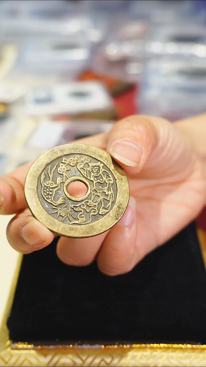 【闪购商品】金属老刘海蟾祖师花钱3.9/0278