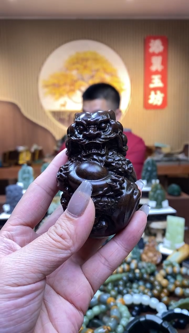 【闪购商品】透闪石质玉手把未镶嵌多样性随机发一