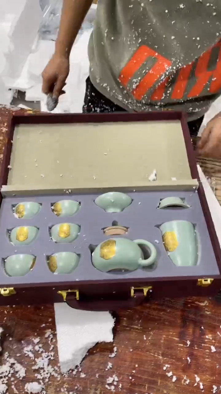 【闪购商品】瓷片黑马茶具严选链接@@LS