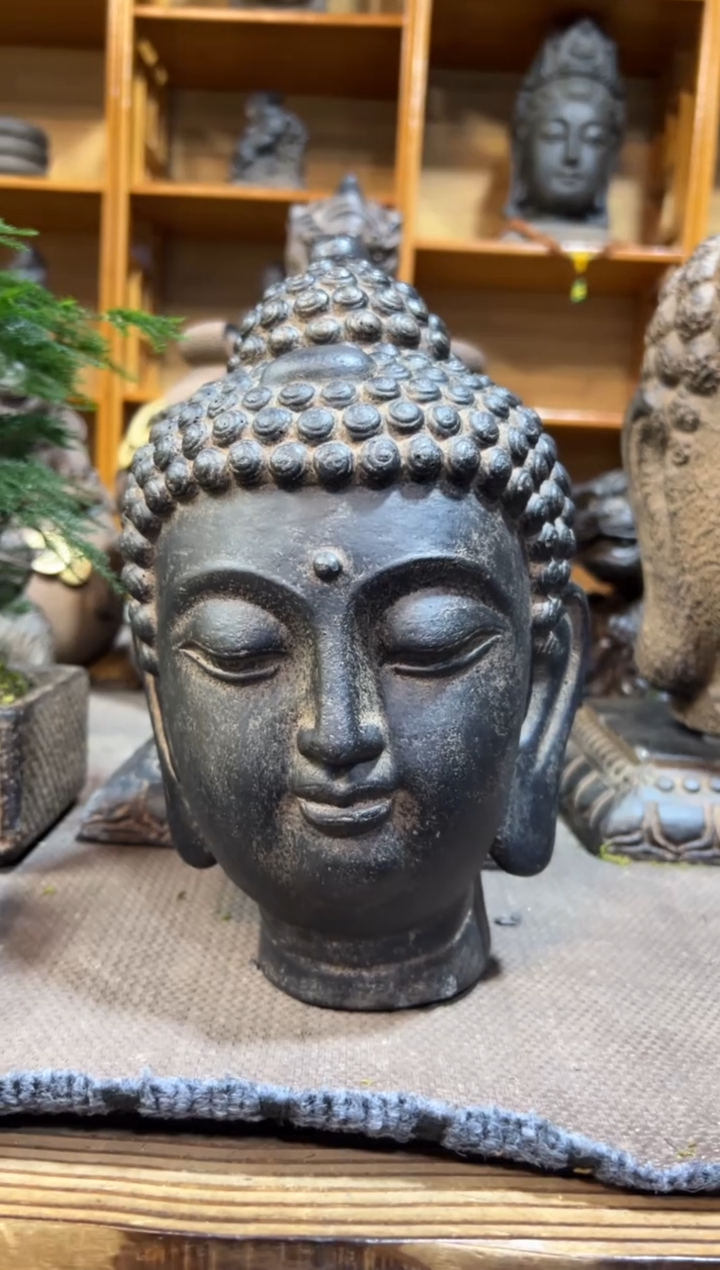 陶土【火山泥】小佛首