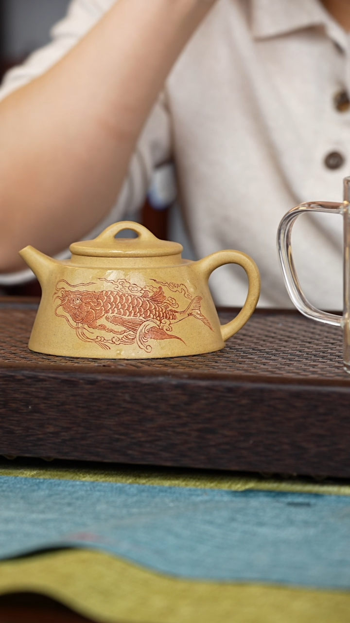 【闪购商品】紫砂茶壶渔罩270毫升