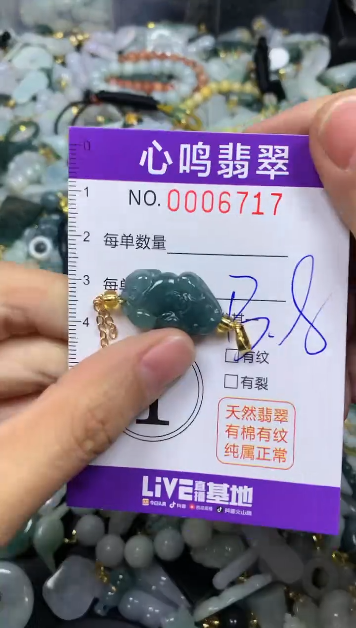 【闪购商品】翡翠颈饰未镶嵌闪购006717