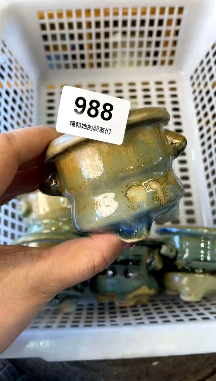 【闪购商品】陶988 内口5.5【多肉花盆多肉盆】