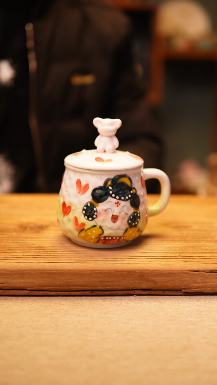 【闪购商品】@@陶园瓷舍@@纯手工手绘@高温釉下彩