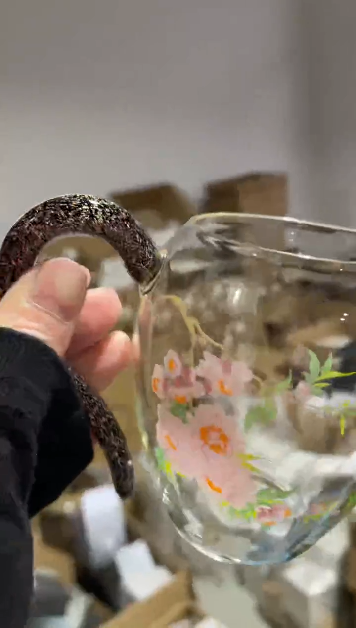 粉晶草堂公杯桃花