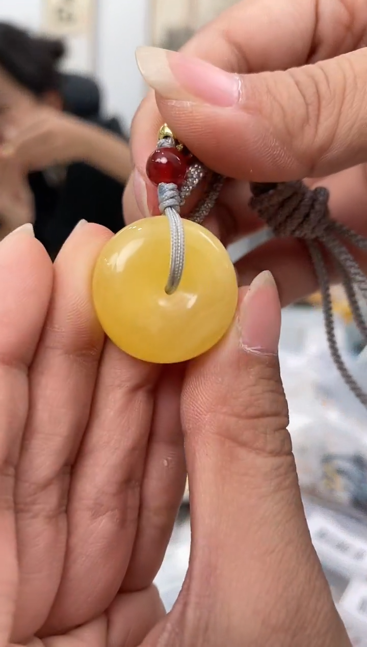 【闪购商品】蜜蜡裸石未镶嵌天然琥珀蜜蜡扣子