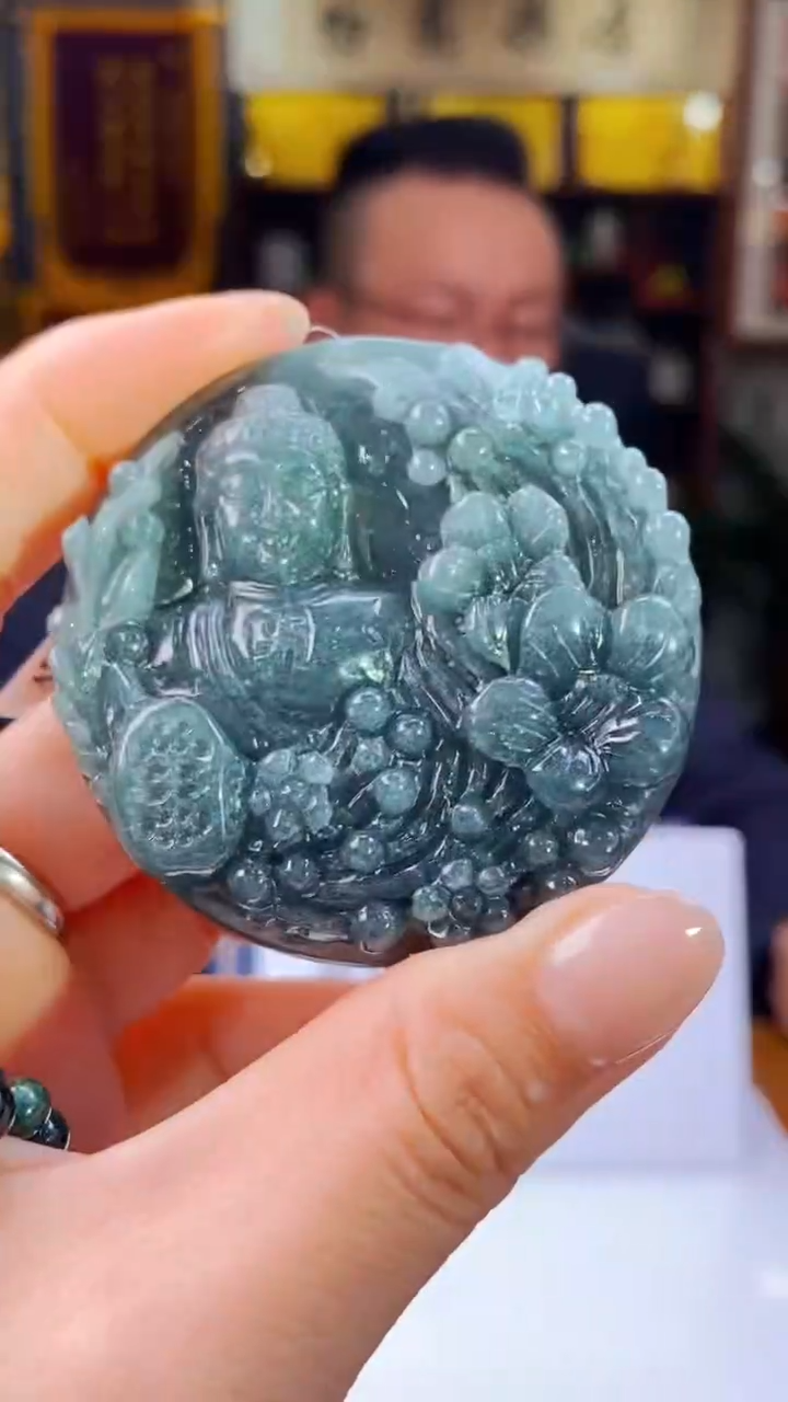 定制翡翠未镶嵌闪购毛货链接PDW019